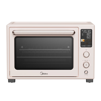 美的（Midea）Q40风炉多功能电烤箱家用专业烘焙大容量 石墨烯免预热空气炸四面搪瓷/彩屏屏显/复脆