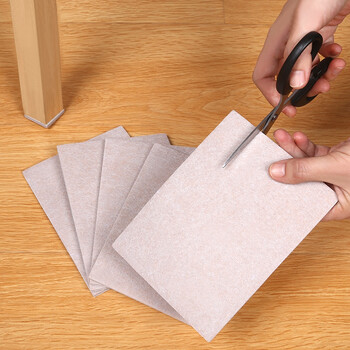 护家 毛毡桌椅脚垫地板凳子保护垫5大片装椅子脚垫