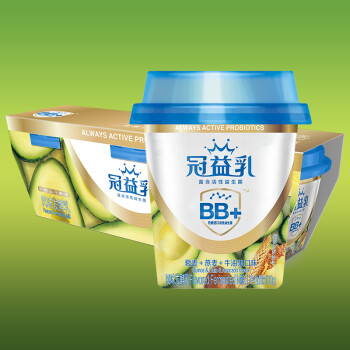 蒙牛 冠益乳 BB12 牛油果+燕麦+藜麦酸奶 100g*3 小蓝帽 益生菌低温酸牛奶 风味发酵乳