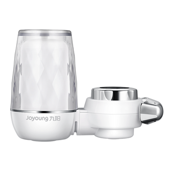 九阳(Joyoung)净水器水龙头台式前置净水机家用厨房过滤器自来水可视化可清洗滤芯JYW-T05 1机4芯套装