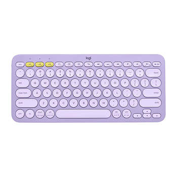 罗技（Logitech）时尚系列 K380 键盘 蓝牙键盘 无线键盘 办公键盘 女性 简约便携 超薄键盘 笔记本键盘 星暮紫