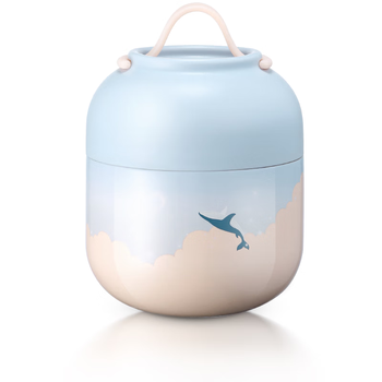 物生物（RELEA）焖烧杯316不锈钢焖烧壶保温饭盒桶上班宿舍焖粥杯汤壶节日礼物