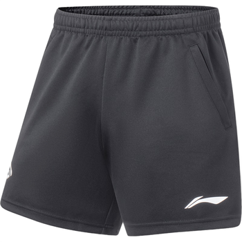 李宁运动裤男女同款吸汗舒适比赛裤AAPT059 黑色-1 3XL