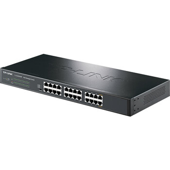 普联(TP-LINK)24口千兆POE供电交换机TL-SG2024MP企业级网络摄像头专用安防监控网线分线器 普联(TP-LINK)24口千兆POE供电交换机TL-SG2024MP企业级网络摄像头专用安防监控网线分线器