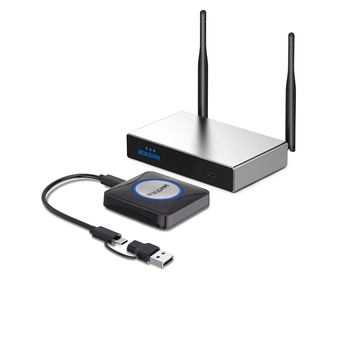 宝疆（BOEGAM）无线投屏器HDMI线50米4KType-C同屏器高清办公企业会议适用手机电脑连接电视大屏显示投影BGCM401