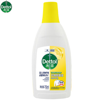 滴露【专业消毒除菌90年 植物成分】衣物除菌液清新柠檬750ml