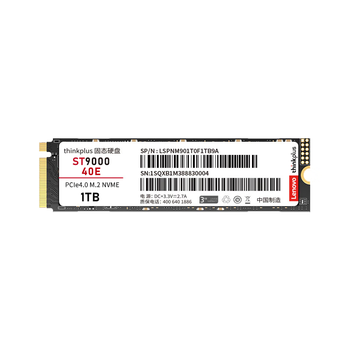 ThinkPlus联想 1TB SSD固态硬盘m.2接口(NVMe协议)pcie4.0 ST9000 40E 读速高达5000MB/s