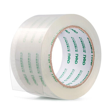 得力（deli）30325 高品质高透明封箱胶带 打包胶带60mm*100y*50um 6卷/筒【2筒/组】