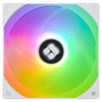 利民(thermalright)TL-C12RW-S V2白色argb12cm机箱风扇反转反出风 风扇 幻彩风扇ARGB 4PIN PWM调速风扇