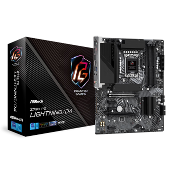 华擎（ASRock）Z790 PG Lightning/D4 闪电风暴 支持CPU 14600KF/14700KF/12600KF（Intel Z790/LGA 1700）	