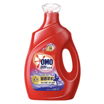 奥妙（OMO）全自动薰衣草酵素洗衣液3kg*4瓶 （整箱发货）共24斤