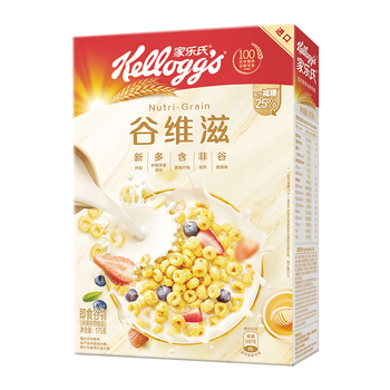 家乐氏（Kellogg）进口谷维滋175g儿童营养麦片即食谷物脆学生早餐代餐磨牙零食