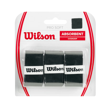 Wilson威尔胜网球拍吸汗带手胶PRO SOFT OVERGRIP WRZ4040BK