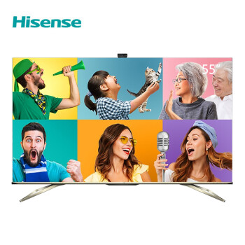 海信（Hisense）HZ55S7E 55英寸 ULED超画质 全面屏 AI声控智慧屏 社交电视 家用商用电视 企业购