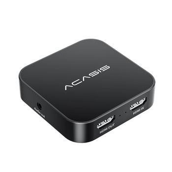 阿卡西斯 视频采集卡4K30Hz高清环出适用于索尼佳能相机Switch/PS5/NS游戏直播电脑抖音录制视频采集VC-005