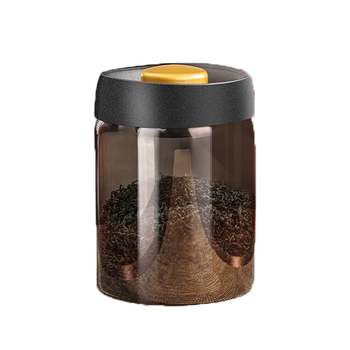 PAKCHOICE茶叶罐抽真空密封罐食品级储存茶叶咖啡豆防潮玻璃罐便携茶叶罐