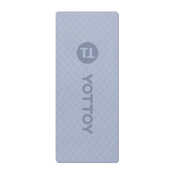 yottoy防滑瑜伽垫男女初学者61cm便携健身垫加宽加厚加长运动训练垫