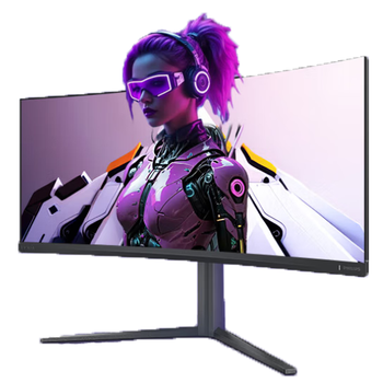 飞利浦EVNIA弈威电竞游戏显示器 34英寸曲面带鱼屏 WQHD准4K HVA 180Hz 1ms HDR400 硬件低延迟34M2C5500