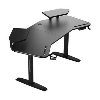andaseaT安德斯特电脑桌电竞桌游戏桌台式电脑桌 极影电动升降1.4米