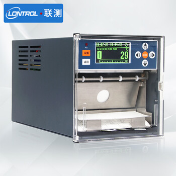 联测（LONTROL）SIN-R1200有纸记录仪热敏打印 打点走纸式曲线记录仪 温度压力炉温记录仪现场打印 5通道