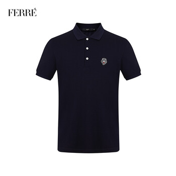 ferre费雷男装奢侈品夏季新款意大利潮牌轻奢品百搭短袖polo衫男是