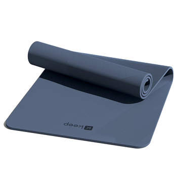 Keep瑜伽垫男 健身垫183*80cm加宽加厚防滑隔音减震训练垫男士运动垫