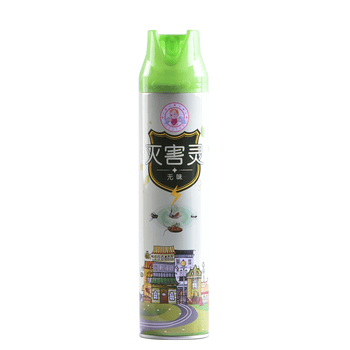 灭害灵 杀虫剂气雾剂 双喷头 无味 专杀蚂蚁蟑螂药 螨虫下水道杀虫600ml