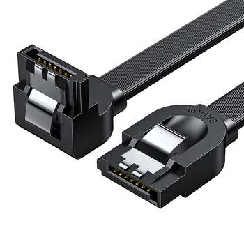 绿联 高速SATA3.0硬盘数据连接线 外接固态机械硬盘数据连接线 光驱串口线电源双通道转换线 弯头0.5米
