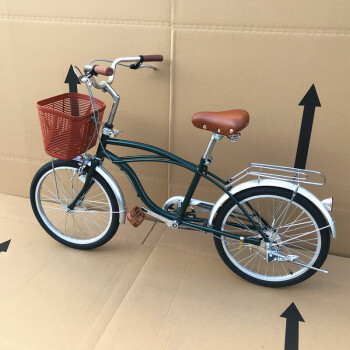 基洛夫牌出口日本自行车单车复古日式通勤车女士公主儿童车可载人带框