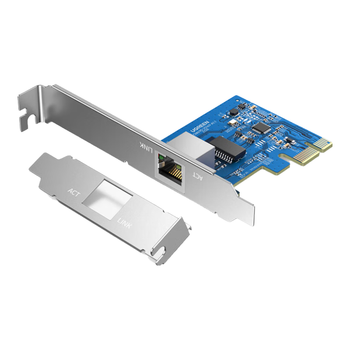 绿联 PCI-E转2.5G有线网卡 台式机电脑NAS服务器内置以太网络 自适应千兆有线网卡 RJ45网口高速扩展卡