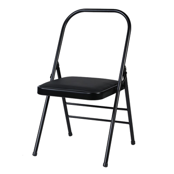 生活秀（Livex）瑜伽椅室外室内家用倒立椅折叠加厚瑜伽器材辅助工具 专业款 黑色