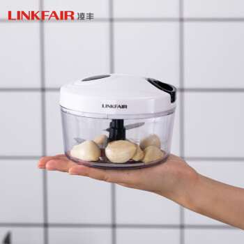 凌丰(linkfair)多功能料理机手动搅拌器捣蒜器搅切家用切辣椒蒜泥绞菜
