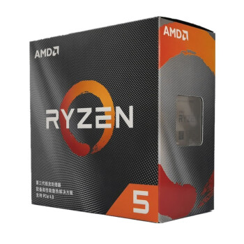 AMD锐龙R5/R7/R9 3500X/3600/3700X/3900X AM4接口盒装CPU处理器 R5 3500X 6核6线程,降价幅度6.3%