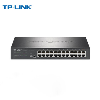 普联（TP-LINK）企业级交换器 24口全千兆交换机非网管T系列 监控网络网线分线器 分流器 TL-SG1024DT