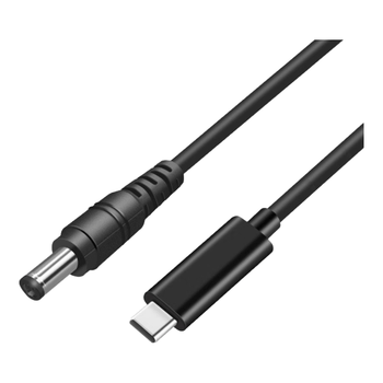 毕亚兹 适用戴尔dell笔记本电脑65W充电器诱骗线19.5V3.34A电源适配器type-c转DC4.5圆口带针3400灵越14