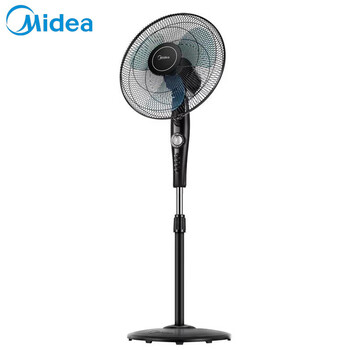 美的（Midea）美的落地电风扇可升降定时400mm家用落地扇三叶强风扇立式16吋风扇 FSA40YF