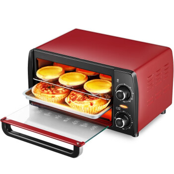 康佳(konka)电烤箱小型家用电器多功能12l迷你烘焙机小烤箱家庭用烤炉