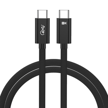 开博尔 雷电4数据线 全功能Type-C线USB4线 兼容雷电3苹果电脑接显示器屏幕扩展8K60hz手机PD240W快充线