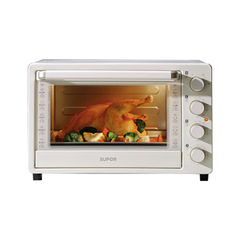 苏泊尔（SUPOR）家用多功能35L大容量电烤箱 上下独立控温 多层烤位专业烘焙带炉灯 OJ35A801
