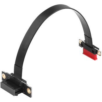 魔羯（MOGE）PCI-E x1延长线90度 pcie3.0延长扩展x1转x1 连接转接线 PCIE延长线MC22203