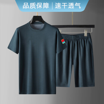 空军训练服新款夏季训练服套装男飞行员短袖短裤军训体能作训速干军迷