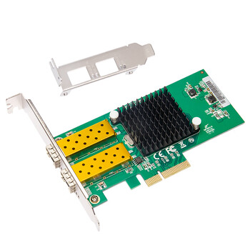 魔羯（MOGE）intel82576芯片PCIE网卡 X4千兆网卡光口服务器网络适配器双光口光纤网卡服务器 MC2250 