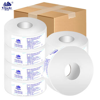 维达（Vinda）700克2层大盘纸卫生纸 112*95mm 12卷装 Vinda-700-12J