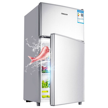 志高(CHIGO) 108L升冰箱 迷你家用双门小冰箱