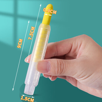 递乐 儿童水溶性无尘粉笔 环保无尘粉笔 可擦写可水洗 彩色套装 6207（6色）