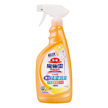 花王（KAO）马桶清洁剂 洁厕灵500ml 厕所清洁除菌除垢去味 柑橘香 原装进口