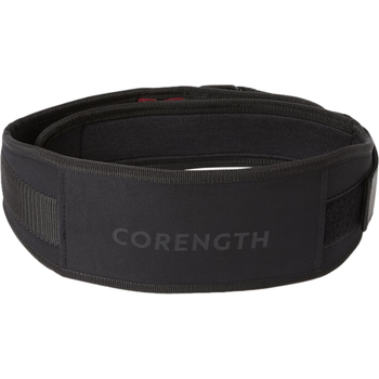 迪卡侬男深蹲硬拉专业运动护腰皮带训练助力带护腰带黑色M/L-4333014