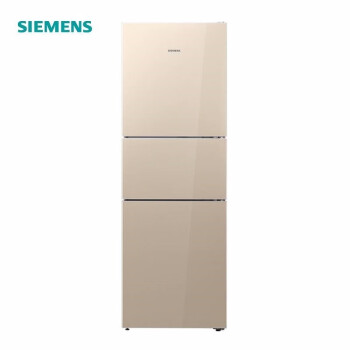 西门子siemens295升三门冰箱变频风冷无霜一级能效节能降噪立体保鲜