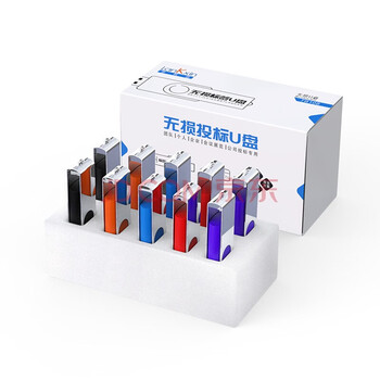 兰科芯（LanKxin）4GB USB2.0 U盘 TB108专业投标U盘 公司企业 招标小容量标签无损电脑优盘10个/盒