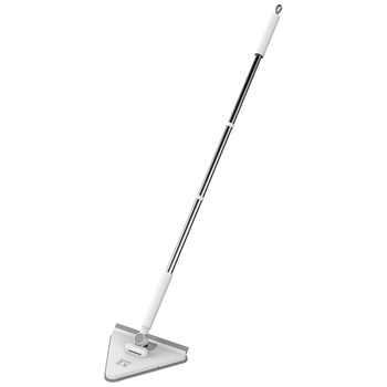 大卫三角平板拖把约24cm杆长123cm2布P2可折叠三角擦仿人工手擦